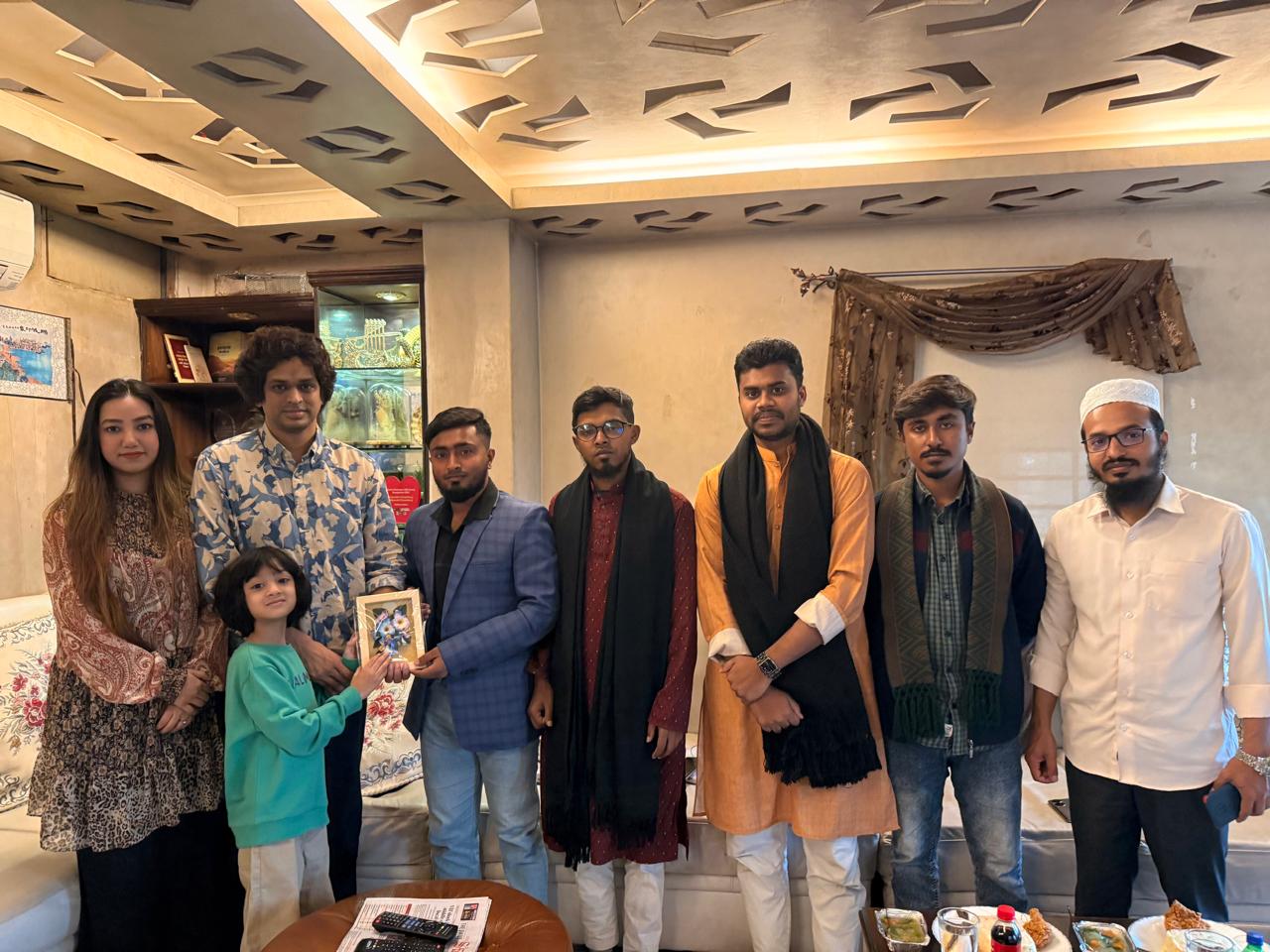 সালাউদ্দিন চৌধুরী সাথে গাজীপুর বৈষম্য বিরোধী ছাত্রদের সদ্য অনুমোদিত কমিটি সৌজন্য সাক্ষাৎ 